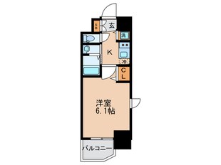 LiveCasa本町の物件間取画像